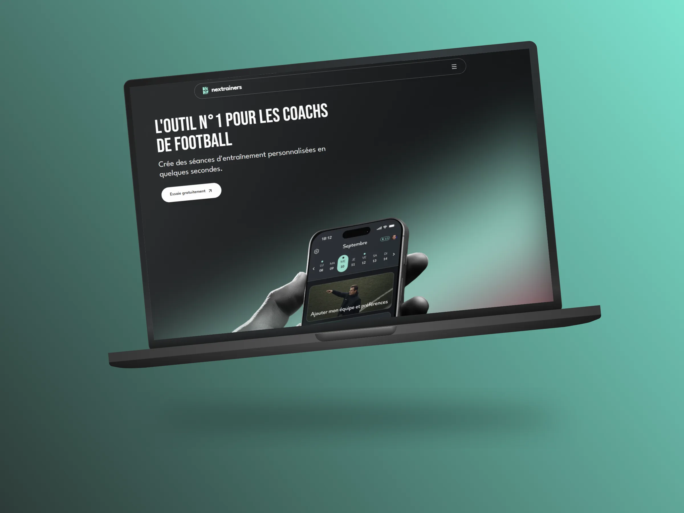 Nextrainers - site web